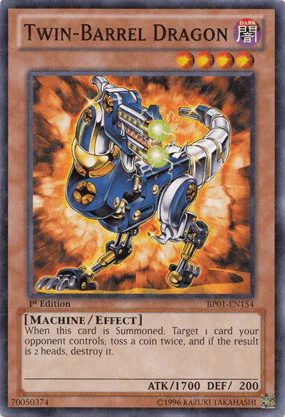 Twin-Barrel Dragon [BP01-EN154] Starfoil Rare - for just $0.10! 