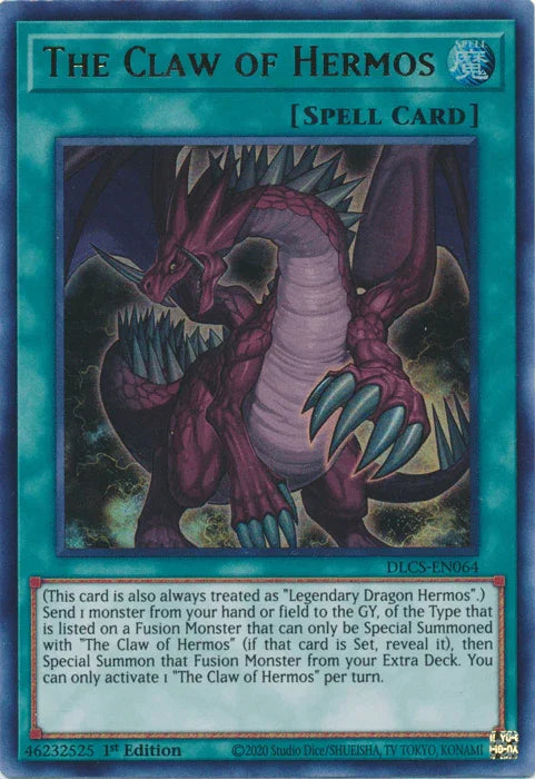 The Claw of Hermos [DLCS-EN064] Ultra Rare - for just $0.70! 