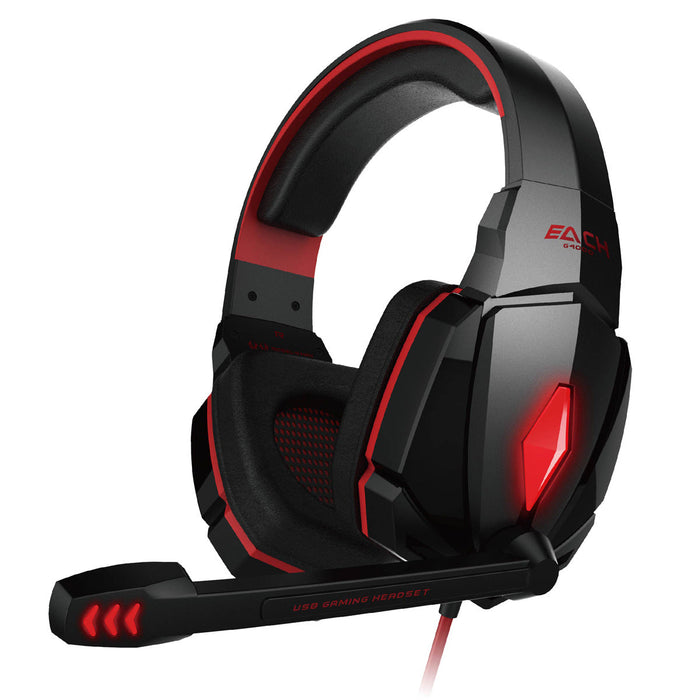 Head-mounted Gaming Computer Gaming Headset Anti-noise Band Microphone - for just $95.56! 