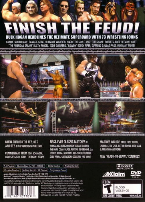 Showdown: Legends of Wrestling – PlayStation 2 (PS2) - for just $14.99! 