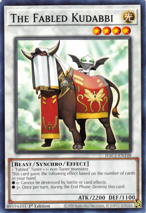 The Fabled Kudabbi [HAC1-EN148] Common - for just $0.10! 
