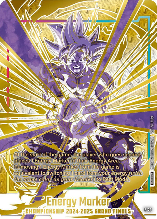 Energy Marker (E-29) (Championship 2024-2025 Grand Finals) [Tournament and Championship Promos] - for just $0.10! 
