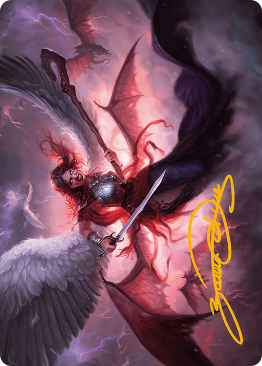 Kaalia of the Vast Art Card (Gold-Stamped Signature) [Modern Horizons 3 Art Series] - Just $0.35! Shop now at Retro Gaming of Denver