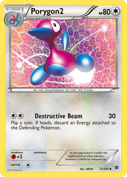 Porygon2 (73/101) [Black & White: Plasma Blast] - for just $0.20! 
