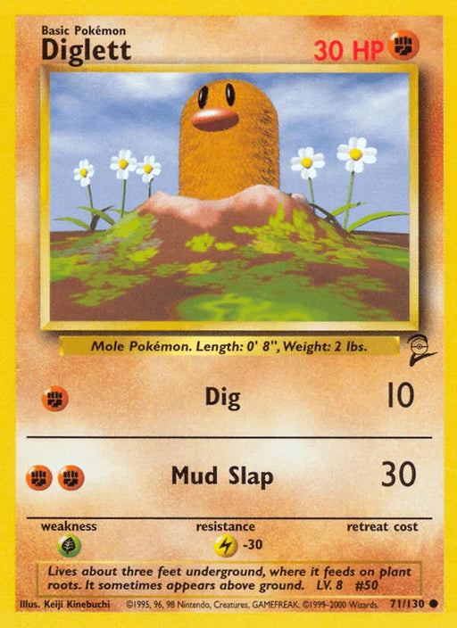 Diglett (71/130) [Base Set 2] - for just $0.30! 