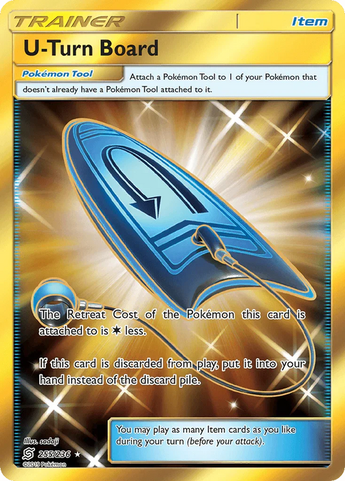 U-Turn Board (255/236) [Sun & Moon: Unified Minds] - for just $6.55! 