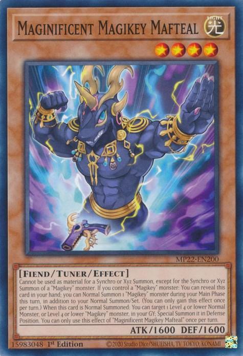 Maginificent Magikey Mafteal [MP22-EN200] Common - for just $0.10! 