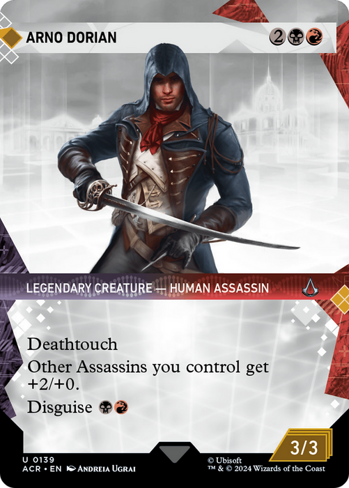 Arno Dorian (ACR-139) - Assassin's Creed: (Showcase) (Borderless) - for just $0.05! 