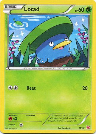 Lotad (11/30) [XY: Trainer Kit 2 - Latias] - for just $0.25! 