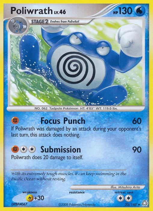Poliwrath (35/146) [Diamond & Pearl: Legends Awakened] - for just $0.80! 