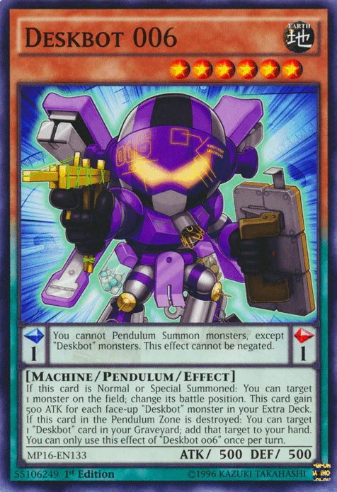 Deskbot 006 [MP16-EN133] Common - for just $0.10! 