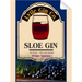 Sloe Gin Label Single Self Adhesive Label - License and Royalty Free for Film Use - for just $3! 