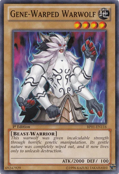 Gene-Warped Warwolf [BP01-EN116] Common - for just $0.10! 