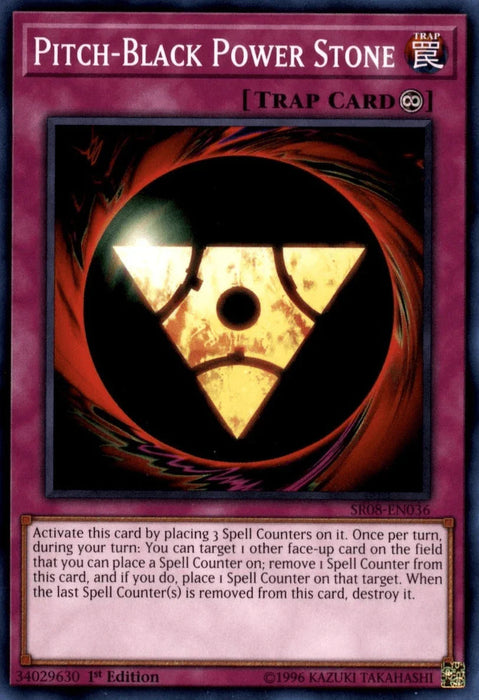 Pitch-Black Power Stone [SR08-EN036] Common - for just $0.10! 