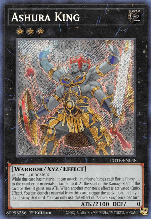 Ashura King [POTE-EN048] Secret Rare - for just $0.30! 