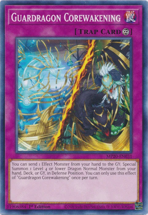 Guardragon Corewakening [MP20-EN031] Common - for just $0.10! 