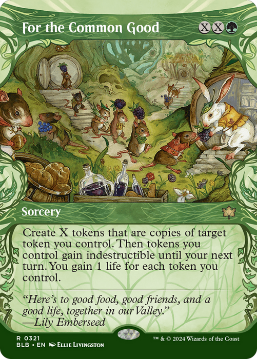 For the Common Good (BLB-321) - Bloomburrow: (Showcase) (Borderless) - for just $0.94! 