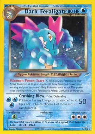 Dark Feraligatr (5/105) [Neo Destiny Unlimited] - for just $59.20! 