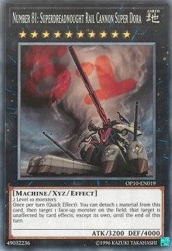 Number 81: Superdreadnought Rail Cannon Super Dora [OP10-EN019] Common - for just $0.20! 