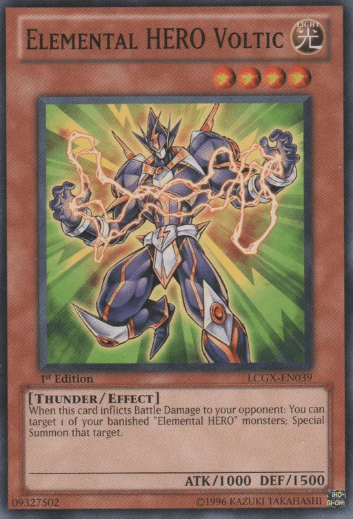 Elemental HERO Voltic [LCGX-EN039] Common - for just $0.20! 