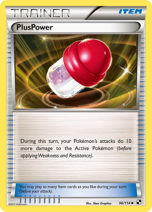 PlusPower (96/114) [Black & White: Base Set] - for just $0.10! 