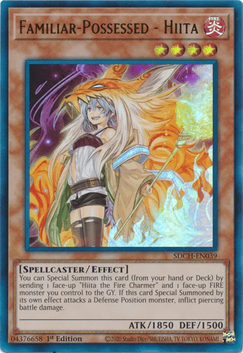 Familiar-Possessed - Hiita (Alternate Art) [SDCH-EN039] Ultra Rare - for just $0.60! 