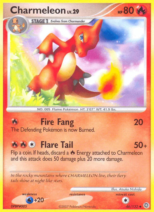Charmeleon (46/132) [Diamond & Pearl: Secret Wonders] - for just $0.50! 