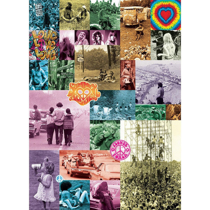 60s Love Collection 1000 Piece Jigsaw Puzzle Eurographics - for just $19.99! 