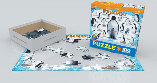 Puzzle: Educational Charts for Kids - Penguins - for just $10.99! 