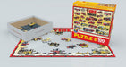 Puzzle: Educational Charts for Kids - Vintage Fire Engines - for just $10.99! 