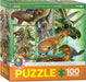 Puzzle: Natural History Charts - Herbivorous Dinosaurs - for just $10.99! 