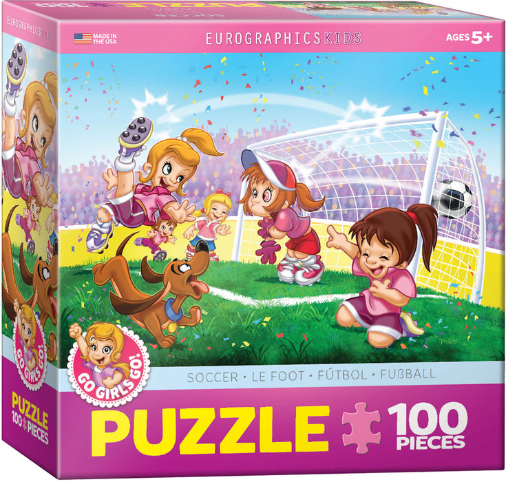 Puzzle: Girl Power - Go Girls Go! Soccer - for just $10.99! 