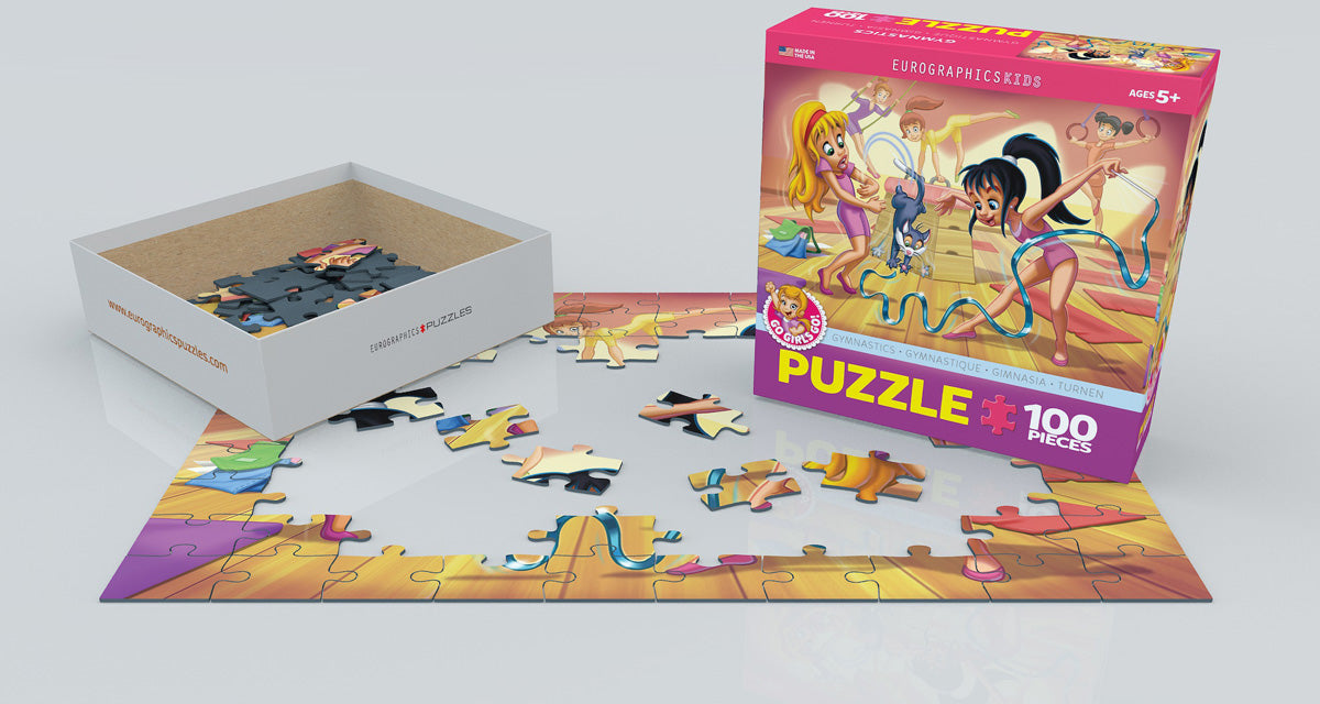 Puzzle: Girl Power - Go Girls Go! Gymnastics - for just $10.99! 