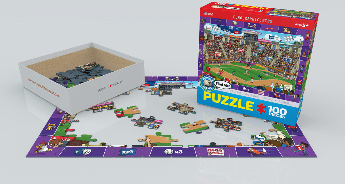 Puzzle: Spot & Find Puzzle Games - Spot & Find Baseball - for just $10.99! 