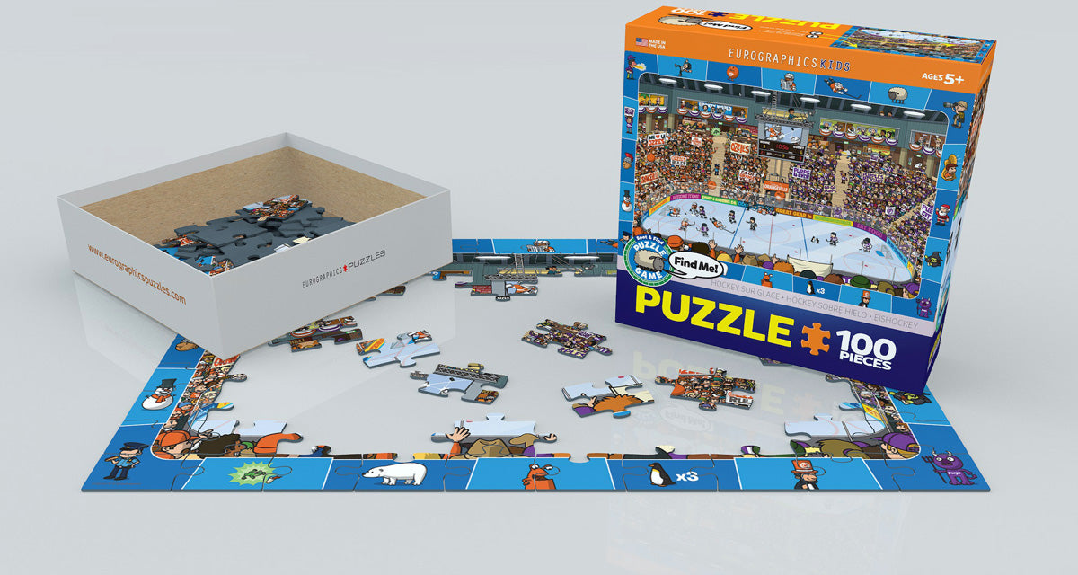 Puzzle: Spot & Find Puzzle Game - Spot & Find Hockey - for just $10.99! 