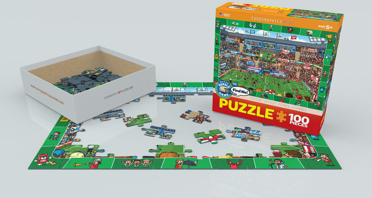 Puzzle: Spot & Find Puzzle Game - Spot & Find Soccer - for just $10.99! 