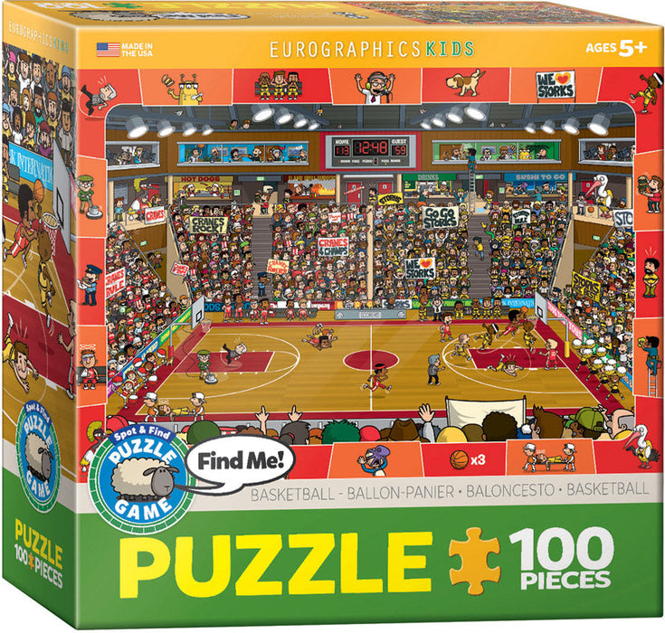Puzzle: Spot & Find Puzzle Game - Spot & Find Basketball - for just $10.99! 