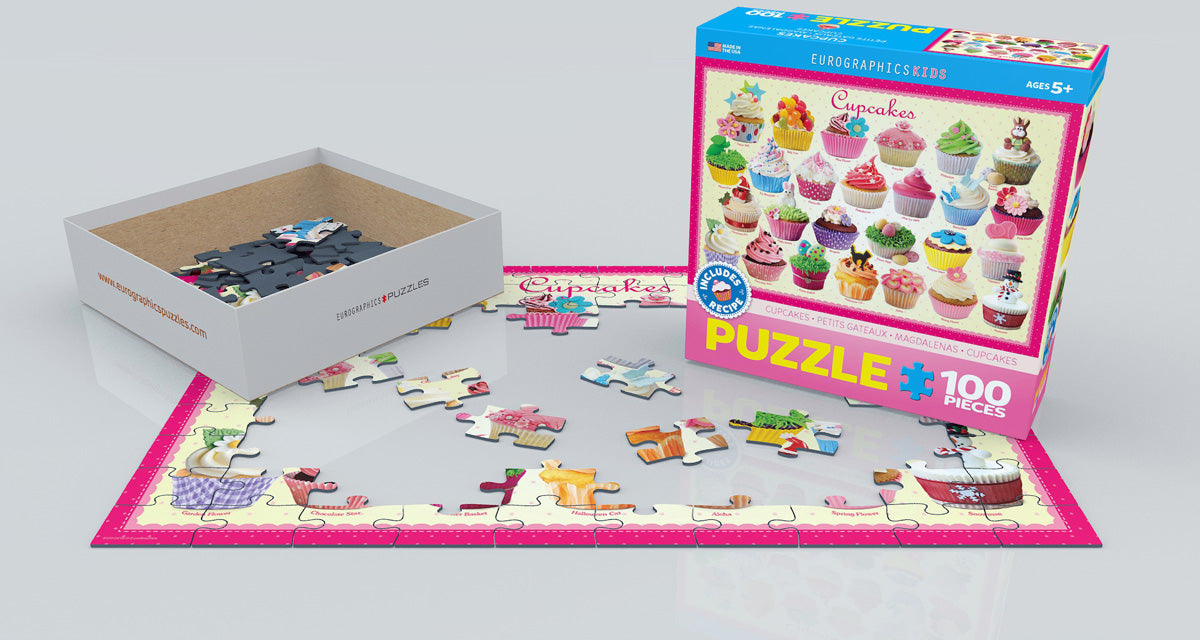 Puzzle: Sweetest Puzzles - Cupcakes - for just $10.99! 
