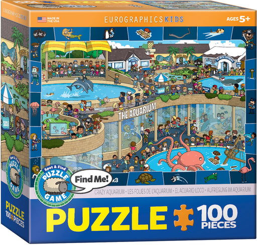 Puzzle: Spot & Find Puzzle Games - Crazy Aquarium - for just $10.99! 