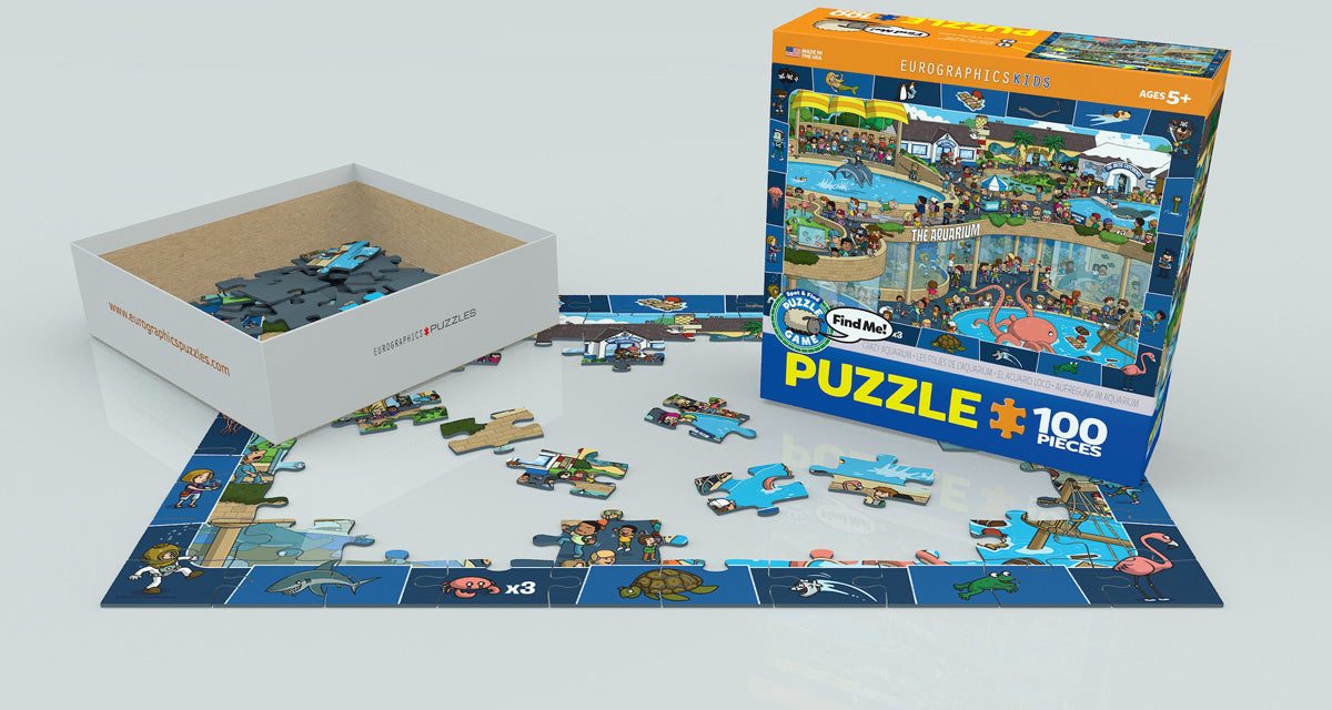 Puzzle: Spot & Find Puzzle Games - Crazy Aquarium - for just $10.99! 