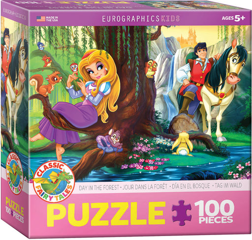 Puzzle: Classic Fairy Tales - Day in the Forest - for just $10.99! 