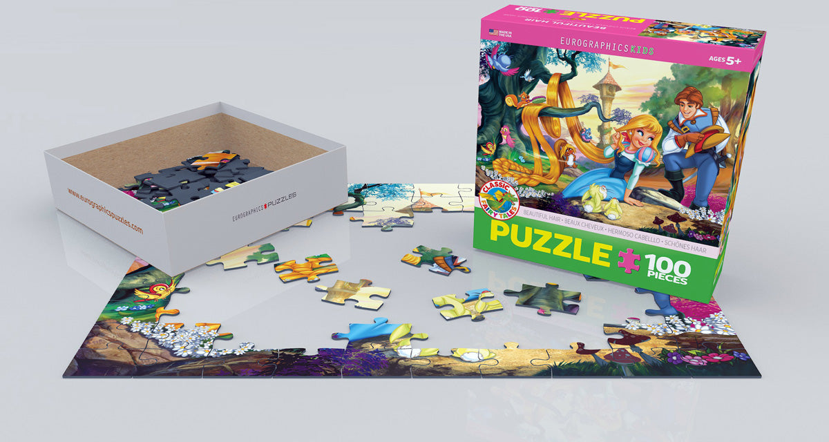 Puzzle: Classic Fairy Tales - Beautiful Hair - for just $10.99! 