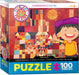 Puzzle: Fine Art For Kids - Castle and Sun by Paul Klee - for just $10.99! 
