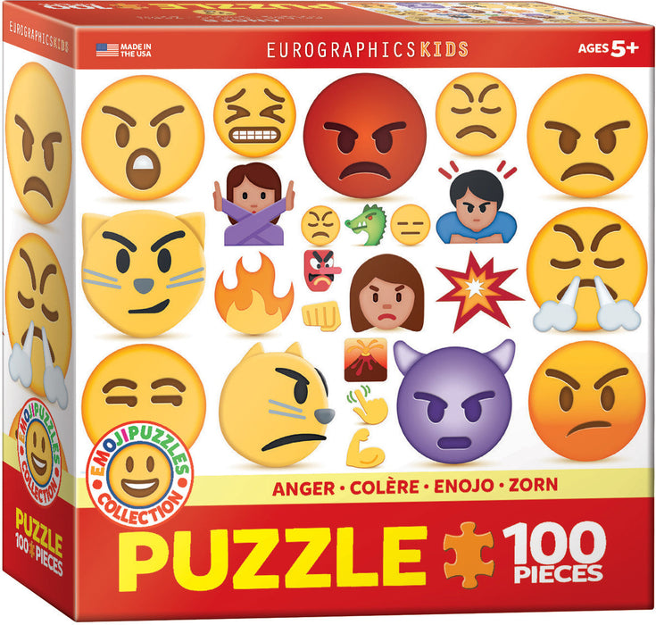 Puzzle: Emojipuzzles - Anger - for just $10.99! 