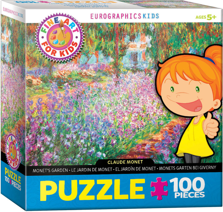 Puzzle: Fine Art For Kids - Monet's Garden by Claude Monet - for just $10.99! 