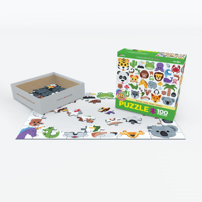 Puzzle: Emojipuzzles - Emojipuzzle-Wild Animals - for just $10.99! 