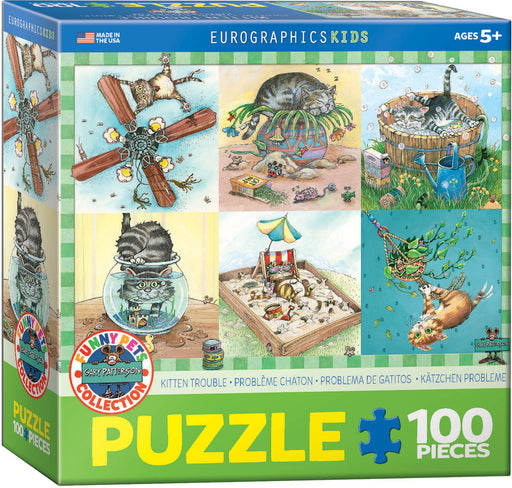 Puzzle: Kids Puzzles - Kitten Trouble by Gary Patteson - for just $10.99! 