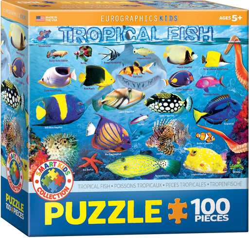 Puzzle: Educational Charts for Kids - Tropical Fish - for just $10.99! 