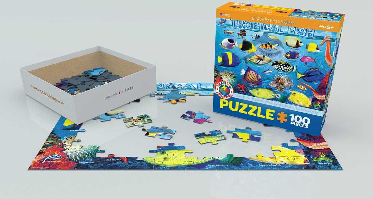 Puzzle: Educational Charts for Kids - Tropical Fish - for just $10.99! 