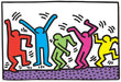 Puzzle: Fine Art For Kids - Dancing by Keith Haring - for just $10.99! 